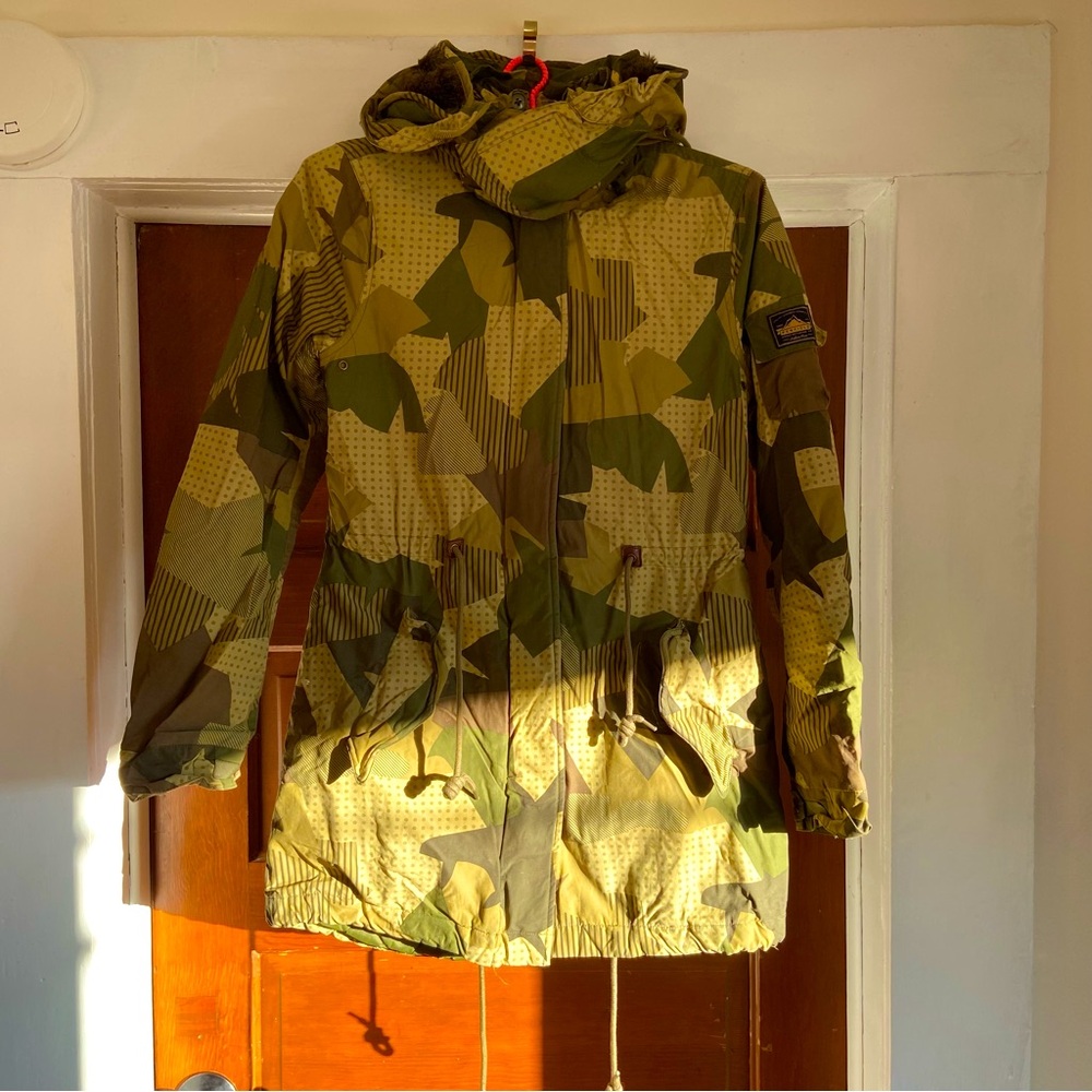 Penfield Green Camouflage Utility Jacket